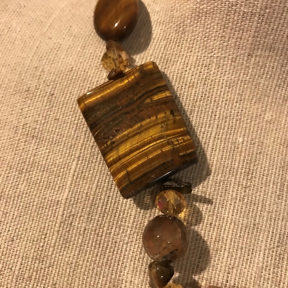 Petrified Wood Druzy - Picture 3 of 3